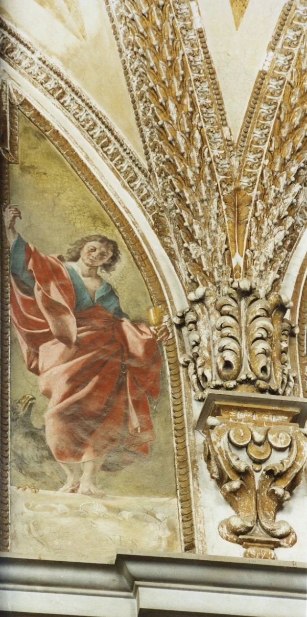 236-Giovanni Lanfranco-San Giovanni Evangelista -Certosa di San Martino, Napoli  